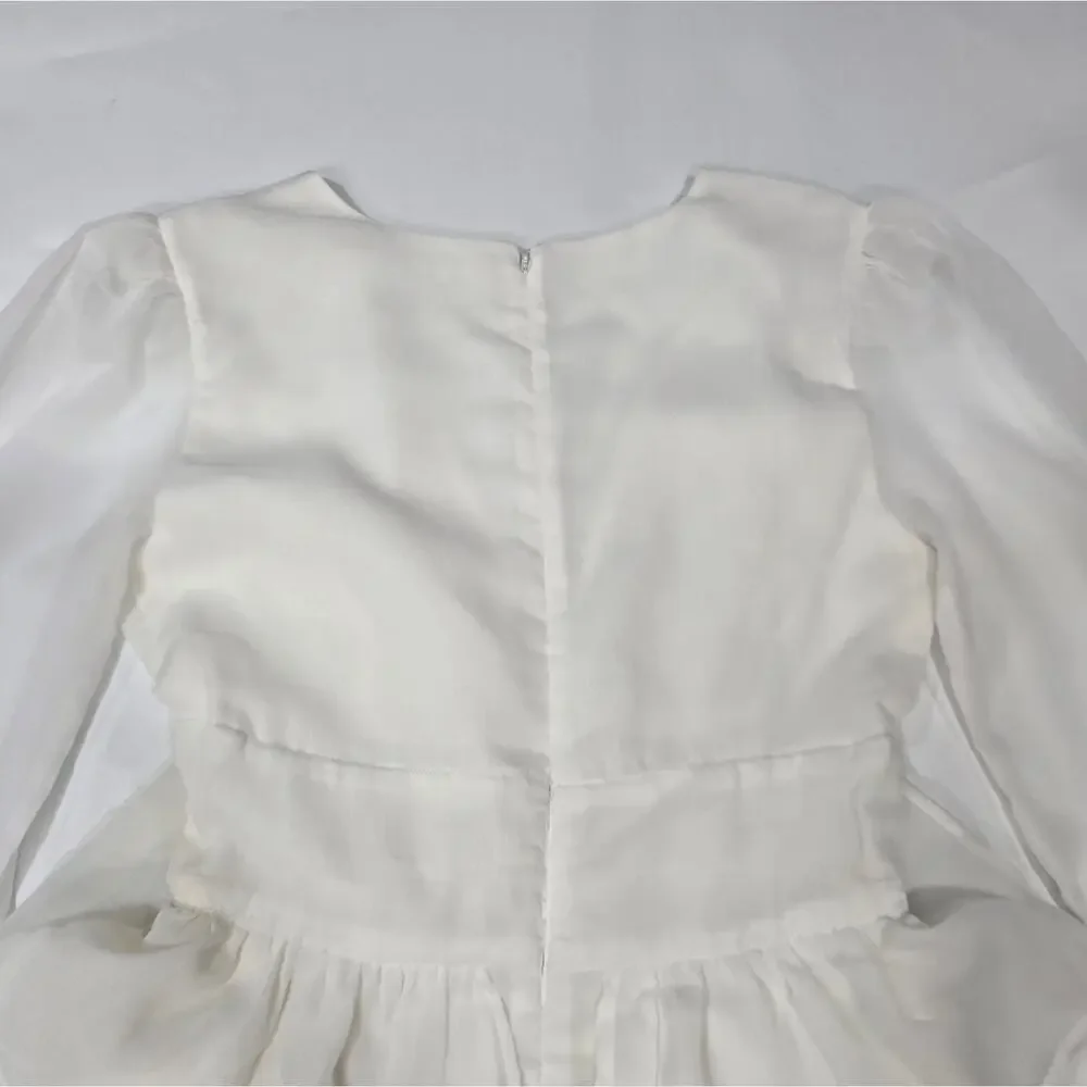 Tularosa Lucianna Mini Dress in Ivory XXS - Picture 10 of 13